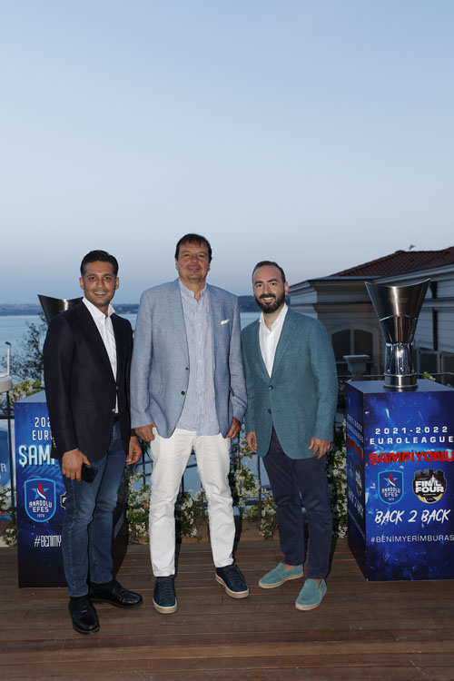 Anadolu Efes, Euroleague Şampiyonluğunu Görkemli Bir Gece İle  Six Senses Kocataş Mansions, İstanbul’da Kutladı 